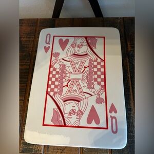 Target Bullseye Playground QUEEN OF HEARTS Card Serving Tray Valentines 2026 NEW